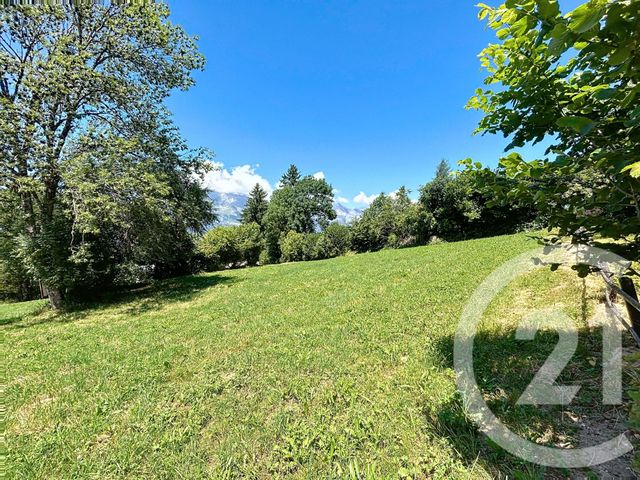 terrain à vendre - 975.0 m2 - ST GERVAIS LES BAINS - 74 - RHONE-ALPES - Century 21 Grisol Immobilier