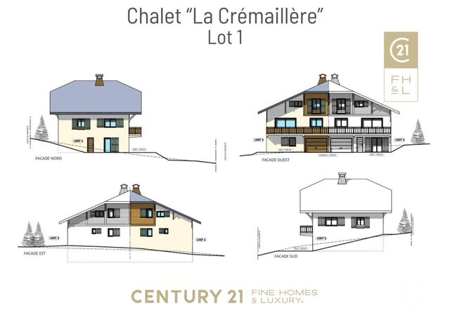 Appartement F6 à vendre - 6 pièces - 161.52 m2 - ST GERVAIS LES BAINS - 74 - RHONE-ALPES - Century 21 Grisol Immobilier